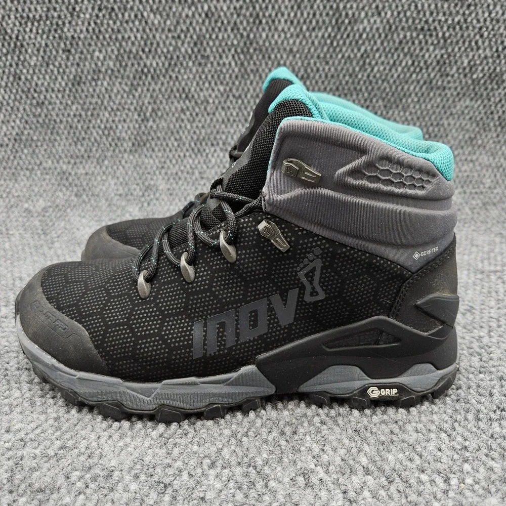 Inov-8 (Men's 9.5) Black Roclite Pro G 400 GTX Hiking Boots Gore-Tex Waterproof